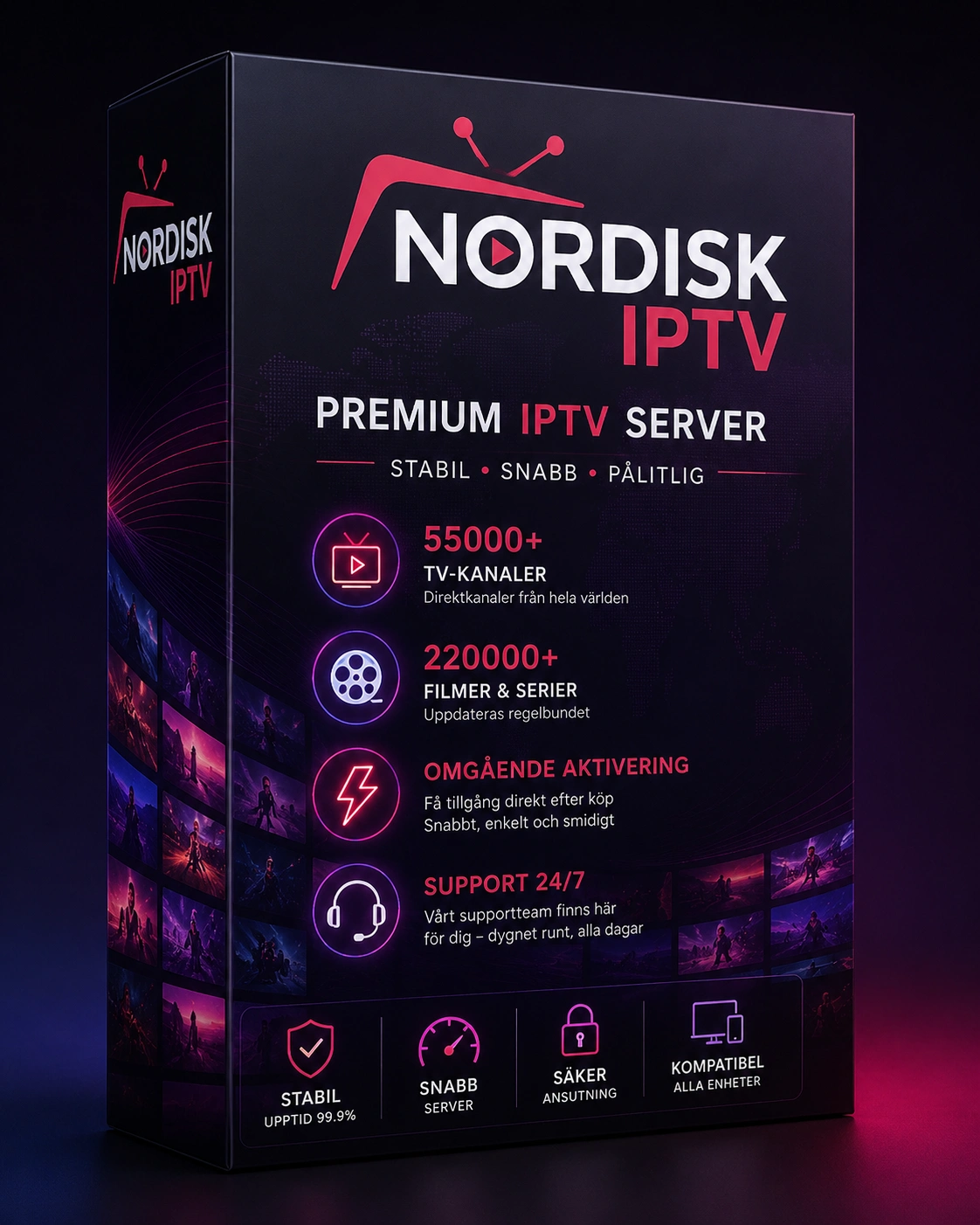 Nordisk IPTV Premium Plan